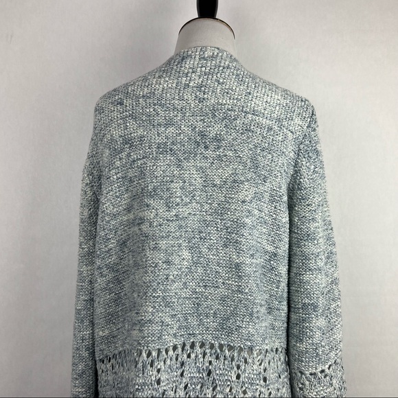 BlankNyc Blue Size Small Women's Long Sleeve Cardigan - Picture 7 of 8